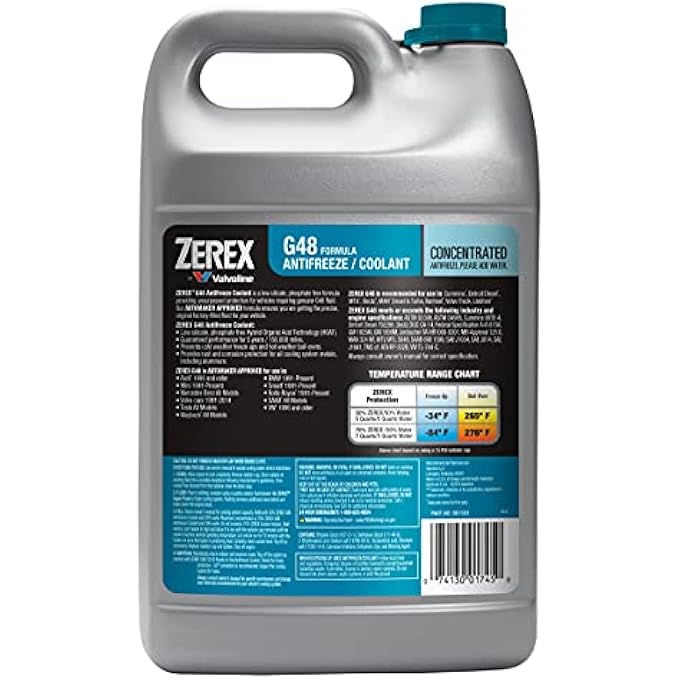 Valvoline ZEREX G48 CONCENTRATE ANTIFREEZE/COOLANT 1 GA - Image 2